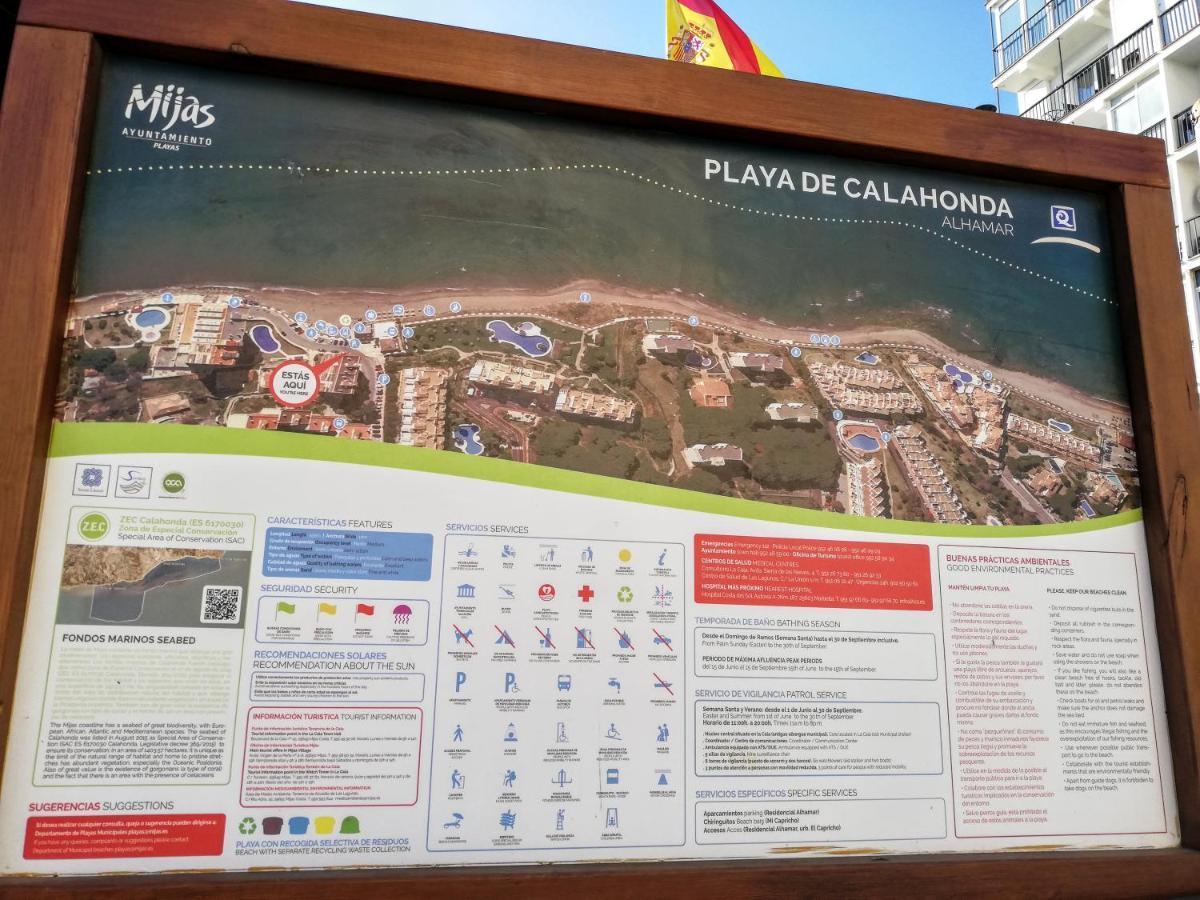 Apartamento Mar Azul, Primera Linea De Playa Sitio de Calahonda Exterior foto
