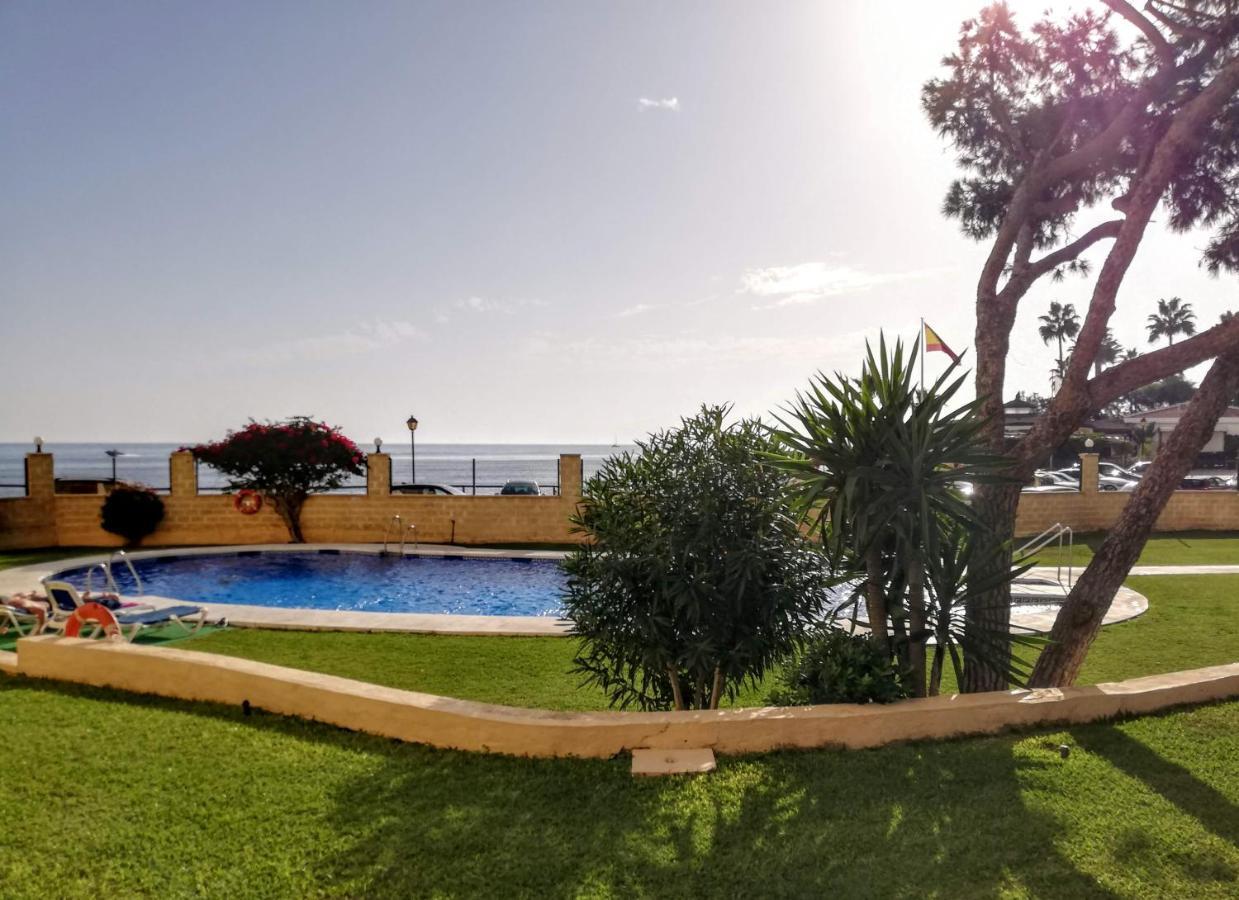 Apartamento Mar Azul, Primera Linea De Playa Sitio de Calahonda Exterior foto