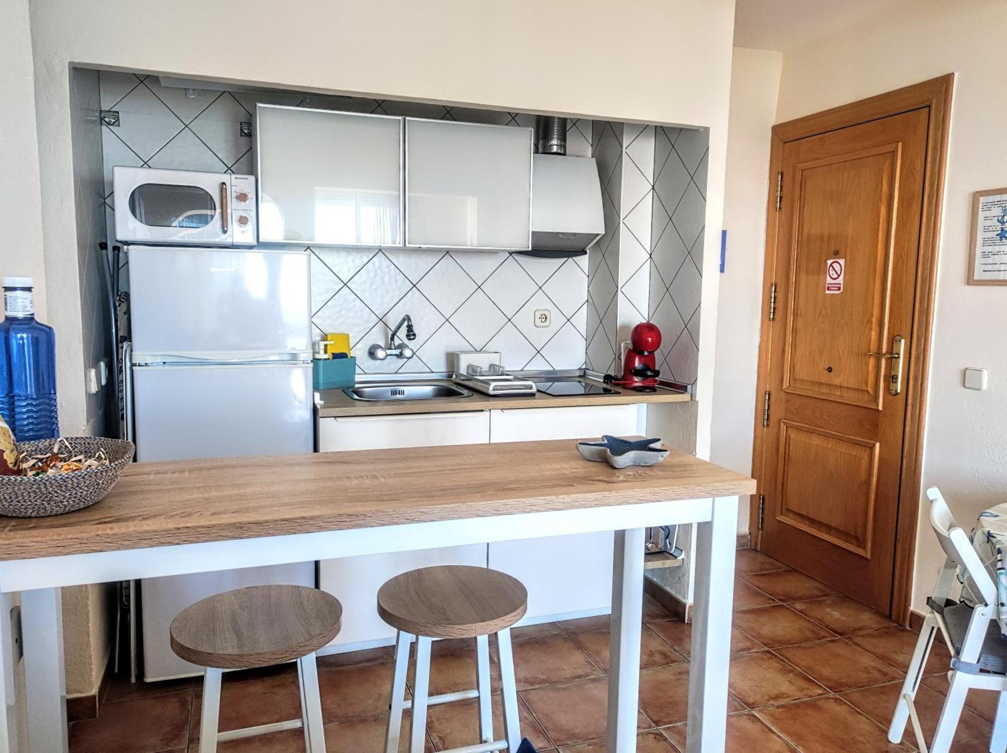 Apartamento Mar Azul, Primera Linea De Playa Sitio de Calahonda Exterior foto